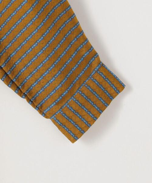 Steven Alan（スティーブンアラン）の「＜A PUPIL＞DOBBY STRIPE DRESS/ワンピース（シャツワンピース・レディース・ゴールド・S）」の4枚目の写真