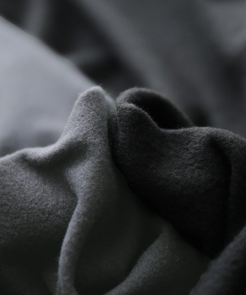 osharewalker（オシャレウォーカー）の「【廃盤】『シャツ切り替え裏起毛インナーカットソー』（Tシャツ/カットソー・レディース・ブラック/ネイビー/グレー/オフホワイト/ブラック×ホワイト・LL/M/L）」の22枚目の写真