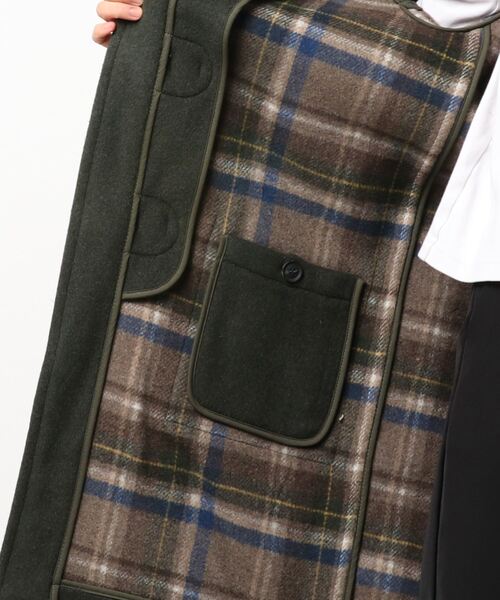 PAR ICI(パーリッシィ)の「【WEB限定カラー】別注 LONDON TRADITION ロングダッフルコート(ダッフルコート・レディース・ネイビー/ブラウン/カーキ・FREE)」の4枚目の写真