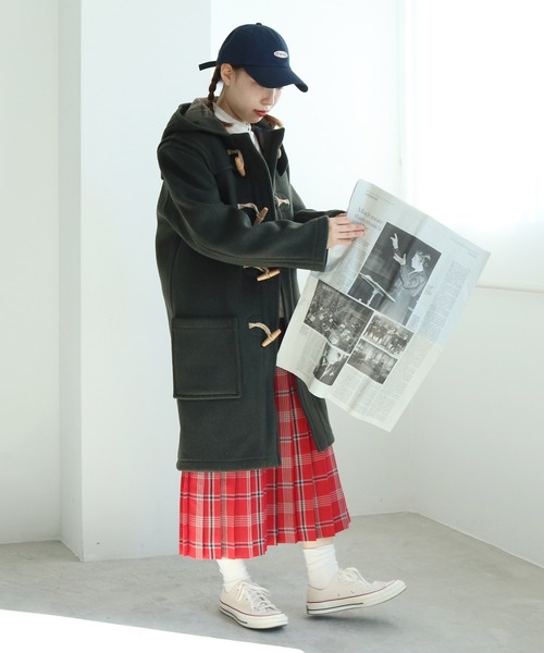 PAR ICI(パーリッシィ)の「【WEB限定カラー】別注 LONDON TRADITION ロングダッフルコート(ダッフルコート・レディース・ネイビー/ブラウン/カーキ・FREE)」の21枚目の写真