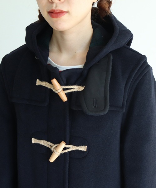 PAR ICI(パーリッシィ)の「【WEB限定カラー】別注 LONDON TRADITION ロングダッフルコート(ダッフルコート・レディース・ネイビー/ブラウン/カーキ・FREE)」の15枚目の写真