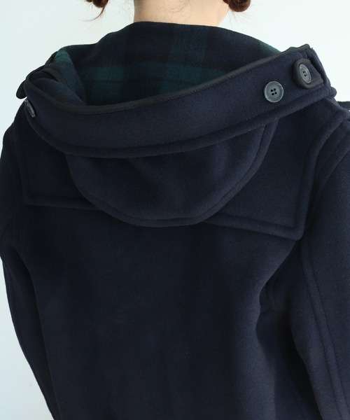 PAR ICI(パーリッシィ)の「【WEB限定カラー】別注 LONDON TRADITION ロングダッフルコート(ダッフルコート・レディース・ネイビー/ブラウン/カーキ・FREE)」の12枚目の写真