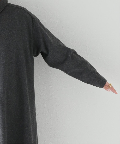 JOURNAL STANDARD relume(ジャーナルスタンダード レリューム)の「ウォッシャブルAラインシャツワンピース◆(ワンピース・レディース・ブラウン系その他/グレー・38/36)」の18枚目の写真