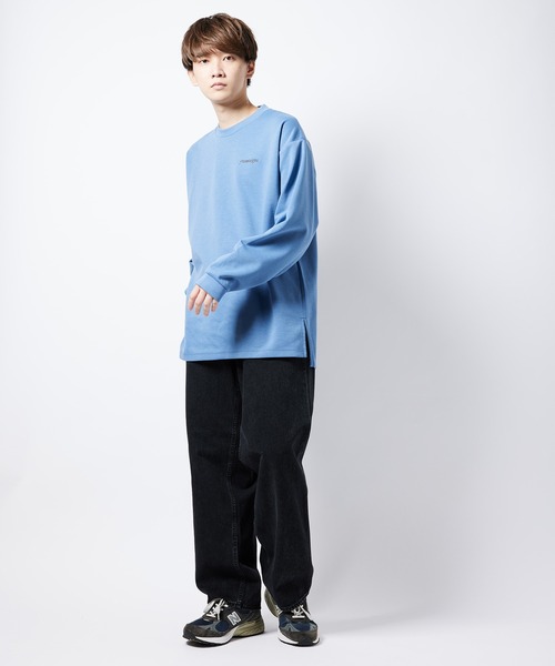 re_k by JUNRED(レクバイジュンレッド)の「re_k by JUNRed / レングスが選べるワンタックワイドデニムパンツ(デニムパンツ・メンズ・ブラック/ブルー・S/M/L/S1/M1/L1)」の11枚目の写真