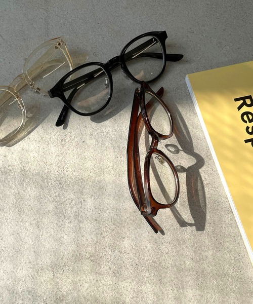 CANAL JEAN（キャナルジーン）の「Dume(デューム) クリアレンズダテメガネ（メガネ・レディース・ブラック/ブラウン/シャンパン・ONE SIZE）」の4枚目の写真
