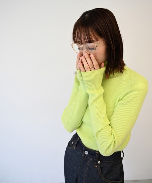 CANAL JEAN（キャナルジーン）の「Dume(デューム) クリアレンズダテメガネ（メガネ・レディース・ブラック/ブラウン/シャンパン・ONE SIZE）」の12枚目の写真