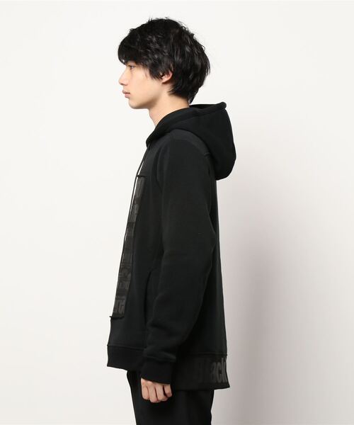 SHELLAC（シェラック）の「シェラック/SHELLAC フェイクスエードボンディング プルパーカー（パーカー・メンズ・ブラック・MEDIUM/LARGE）」の12枚目の写真