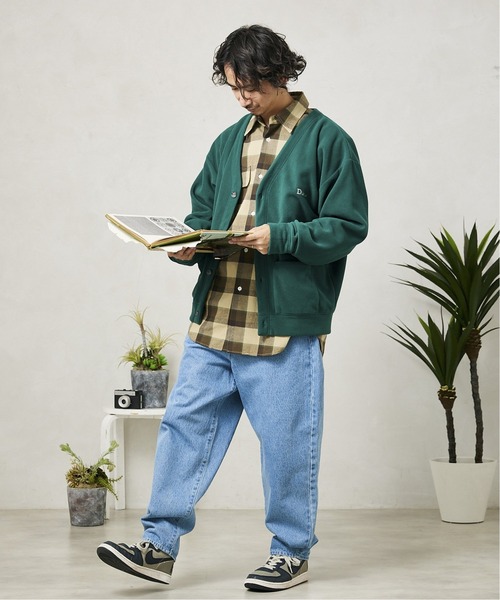 JOURNAL STANDARD relume(ジャーナルスタンダード レリューム)の「AMERICAN オーバーサイズ フランネルチェックシャツ(シャツ/ブラウス・メンズ・ベージュ/レッド/ピンク/イエロー/ベージュ系その他/ベージュ系その他2・SMALL/MEDIUM/LARGE)」の9枚目の写真