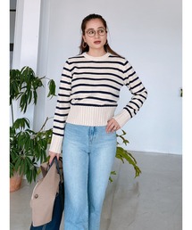 Vicente | marine knit(ニット/セーター)
