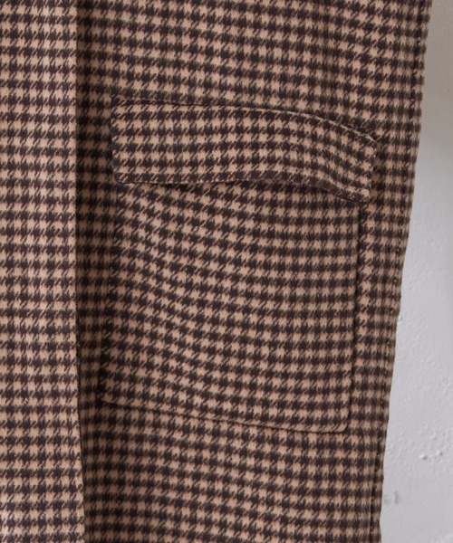 SHENERY（シーナリー）の「ビーバーダブルフェイスステンカラーコート（ステンカラーコート・レディース・ブラウン/グレー・M）」の17枚目の写真