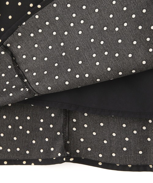 N.(N. Natural Beauty Basic)(エヌエヌナチュラルビューティーベーシック)の「◆ドットフリルワンピース(ワンピース・レディース・ブラック系その他/グリーン系その他・MEDIUM)」の19枚目の写真