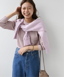 CASHFEELクルーネックプルオーバー◆