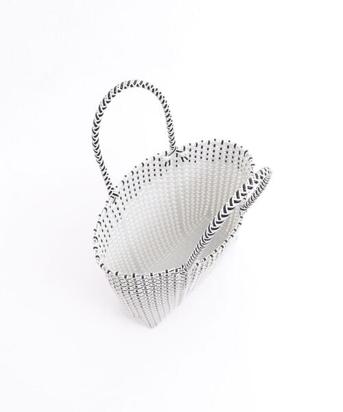 coen（コーエン）の「ハンドメイドメルカドバッグ（かごバッグ・レディース・ベージュ/ホワイト・FREE）」の14枚目の写真