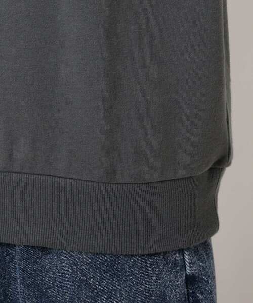 BASECONTROL（ベースコントロール）の「◆ビンテージ風 ドッグ刺繍 クルーネックスウェット トレーナー（スウェット・メンズ・ブラック/アイボリー/ブルー系5・02/03/04）」の11枚目の写真