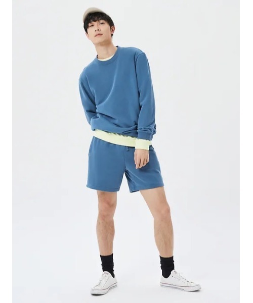 GAP(ギャップ)の「カーボナイズド フレンチテリー 無地 ショートパンツ(その他パンツ・メンズ・ブラウン/グレー/ブルー/ブラック/ネイビー/イエロー・XXS/M/L/XS/S/XL)」の5枚目の写真