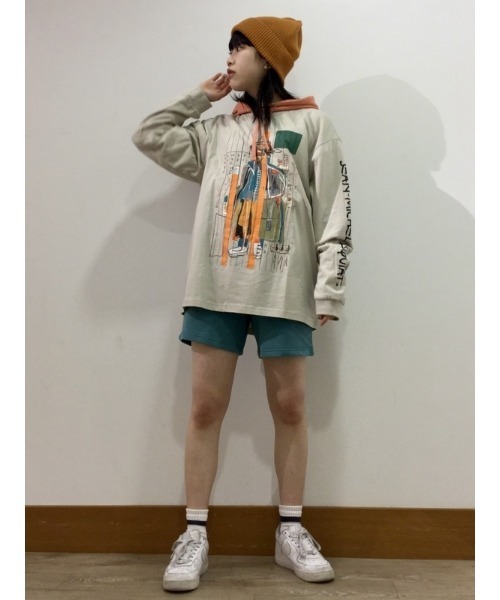 GAP(ギャップ)の「カーボナイズド フレンチテリー 無地 ショートパンツ(その他パンツ・メンズ・ブラウン/グレー/ブルー/ブラック/ネイビー/イエロー・XXS/M/L/XS/S/XL)」の21枚目の写真