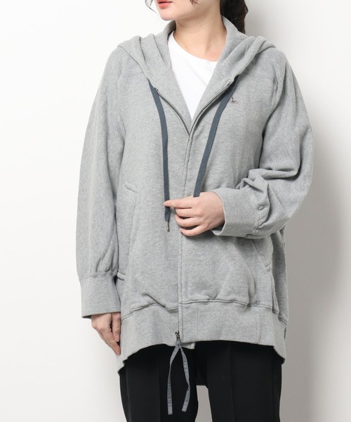 Vivienne Westwood（ヴィヴィアンウエストウッド）の「ﾍﾞｰｼｯｸ裏毛ﾌﾞﾙｿﾞﾝ（ブルゾン・レディース・ブラック/グレー/グリーン・FREE）」の3枚目の写真