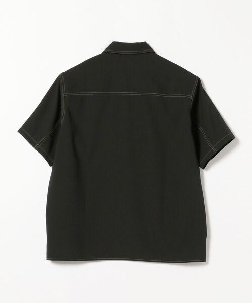 BEAMS LIGHTS(ビームスライツ)の「BEAMS LIGHTS / カラーステッチ 半袖 シャツ(シャツ/ブラウス・メンズ・ライトブルー/ブラック/ベージュ・SMALL/MEDIUM/LARGE)」の17枚目の写真