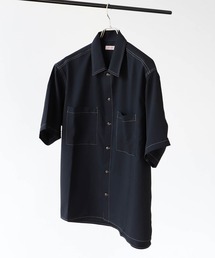 BEAMS LIGHTS | BEAMS LIGHTS / カラーステッチ 半袖 シャツ(シャツ/ブラウス)