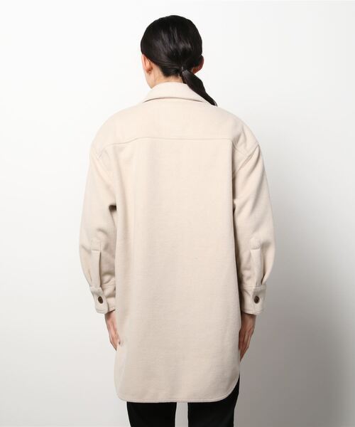 Banana Republic(バナナリパブリック)の「コージー ツイル シャツジャケット(その他アウター・レディース・ベージュ・S/M/L/XS)」の3枚目の写真