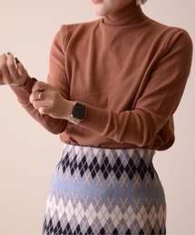 ibeul_ | モヘアタッチミニハイネックニット(ニット/セーター)