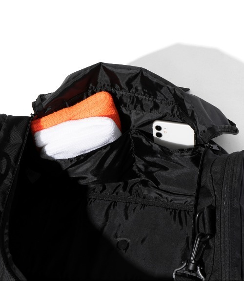 APPLEBUM(アップルバム)の「Logo Boston Bag(ショルダーバッグ・メンズ・ブラック・FREE)」の12枚目の写真