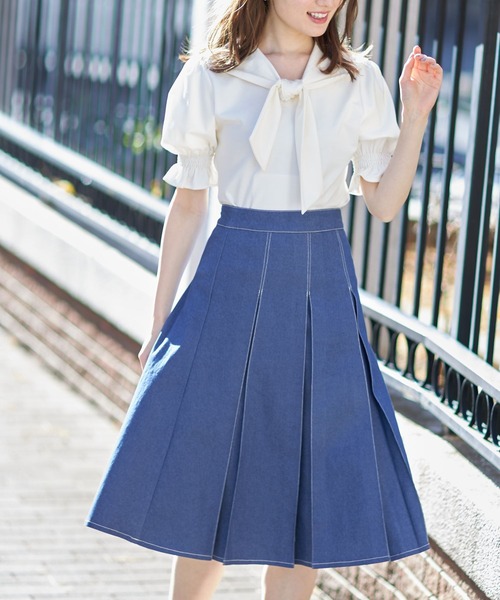 tocco closet（トッコ クローゼット）の「配色ステッチ入りボックス