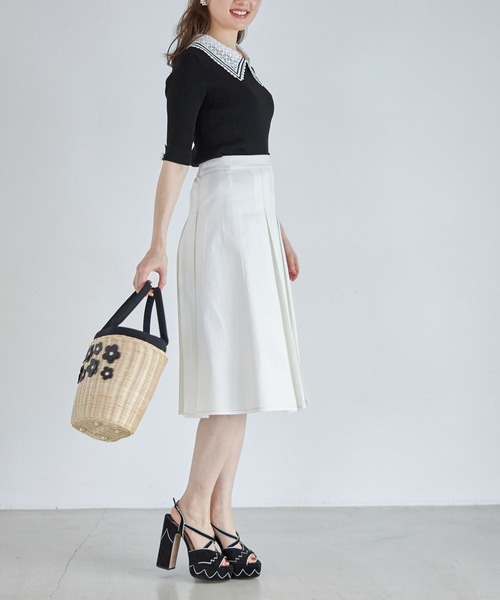 tocco closet（トッコ クローゼット）の「配色ステッチ入りボックス