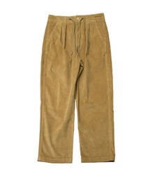 【SURREAL/シュルリアル】CORDUROY 2 TUCK FRENCH TROUSERS　ワイドパンツ　テーパードシルエット