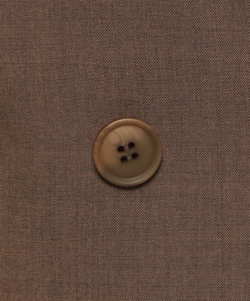 mysty woman（ミスティウーマン）の「ノーカラーロングジレ 275310（ベスト・レディース・ベージュ/ブラウン/グリーン系その他・FREE）」の18枚目の写真