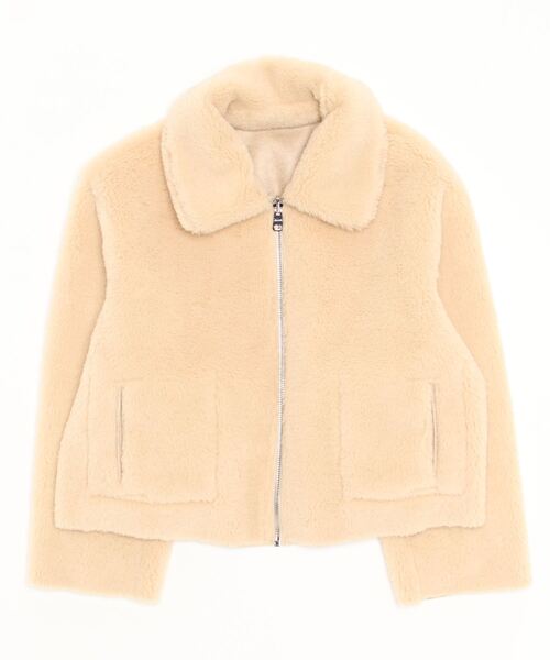 jakke（ジャッキー）の「JAKKE VERAリバーシブルボアジャケット