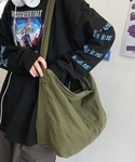 .KOM | A'GEM/9 × .kom『.kom/ドットケーオーエム』 アジャスターベルト付 キャンバス ショルダーバック(Shoulderbag)