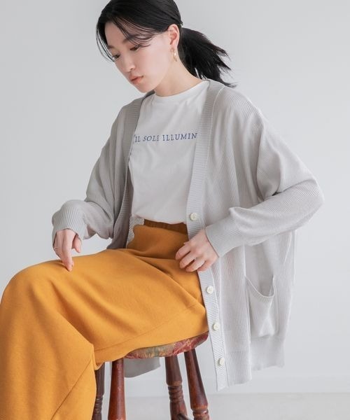 試着のみ　ローリーズファーム　長袖ニット　カシュクール　サイド結び　大人っぽい LOWRYS FARM（ローリーズファーム）の「2WAYカシュクール6