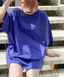 WEGO | WEGO/ヘビーウエイト ラインリブ刺繍BIGT(Tシャツ/カットソー)