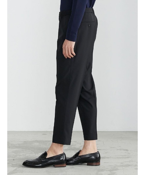 Perfect Suit FActory（パーフェクトスーツファクトリー）の「【上下洗える/ストレッチ】サステナブルパンツ　無地　ネイビー/ブラック（スラックス・メンズ・ネイビー/ブラック・LL/L/M/S）」の8枚目の写真