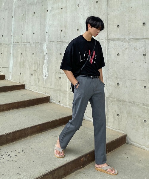 Tシャツ・カットソー ASCLO Cross Box Fit Short Sleeve T Shirt ASCLO（エジュクロ）の「ASCLO LOVE Short Sleeve T（Tシャツ