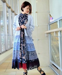 axes femme（アクシーズファム）の「グラデーションレースガウン