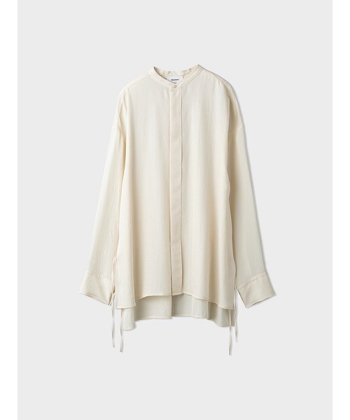 MIESROHE（ミースロエ）の「sustainableアセテートシャツブラウス 