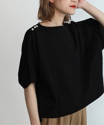 PICCIN | ショルダーパールドルマンカットソー(Tシャツ/カットソー)