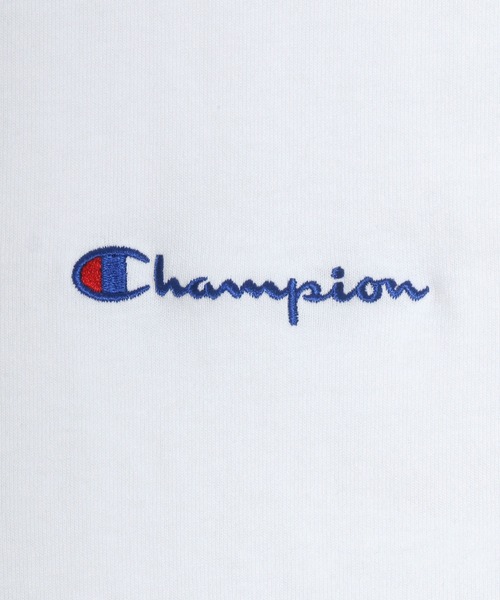 Champion(チャンピオン)の「Champion/チャンピオン USAコットン ワンポイントロゴ刺繍 ポロシャツ(ポロシャツ・メンズ・ホワイト/ブラック/ネイビー/グレー/チャコール・M/L/XL)」の16枚目の写真