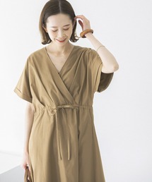 URBAN RESEARCH ROSSO（アーバンリサーチロッソ）の「『UR TECH Smart Linen Touch』カシュクールワンピース（ワンピース）」