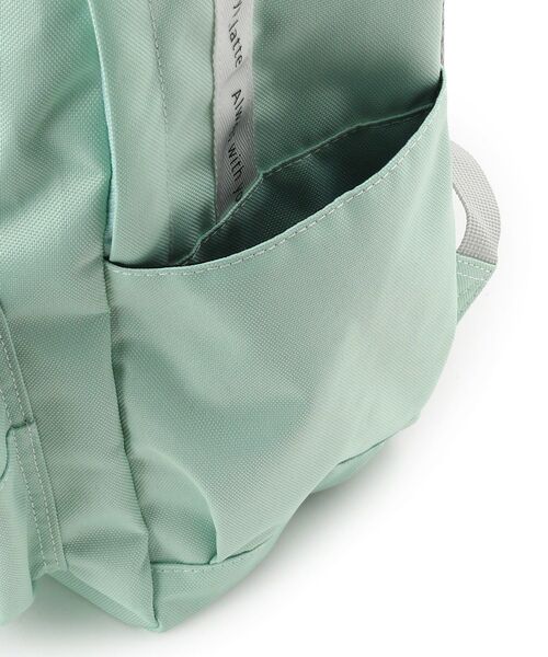 PINK-latte（ピンクラテ）の「◆オーロラテープポケットリュック（バックパック/リュック・キッズ・ブラック/ライトグリーン/ライトパープル・00）」の10枚目の写真