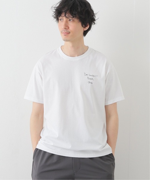 417 EDIFICE(フォーワンセブンエディフィス)の「【YVON LAMBERT / イヴォン ランベール】 Book Club t-shirt(Tシャツ/カットソー・メンズ・ブラック/ホワイト・LARGE/X-LARGE)」の2枚目の写真