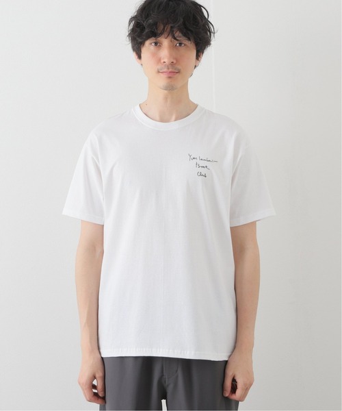 417 EDIFICE(フォーワンセブンエディフィス)の「【YVON LAMBERT / イヴォン ランベール】 Book Club t-shirt(Tシャツ/カットソー・メンズ・ブラック/ホワイト・LARGE/X-LARGE)」の4枚目の写真