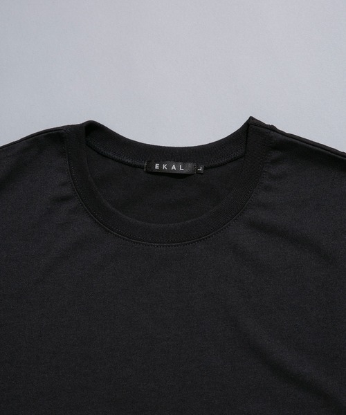 EKAL(エカル)の「『UR TECH ひやサラクール』 アクティブクールタッチTシャツ(Tシャツ/カットソー・メンズ・ホワイト/モカ/ブラック系その他・MEDIUM/LARGE)」の16枚目の写真