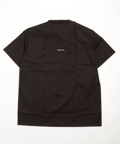 BASIC COTTON（ベーシックコットン）の「韓国ブランド BASIC COTTON ベーシックコットン TIE HALF SHIRT ネクタイシャツ 半袖シャツ タイ シャツ ボウタイ襟 白シャツ 黒シャツ 韓国ファッション（シャツ/ブラウス・メンズ・ホワイト/ブラック・ONE SIZE）」の22枚目の写真
