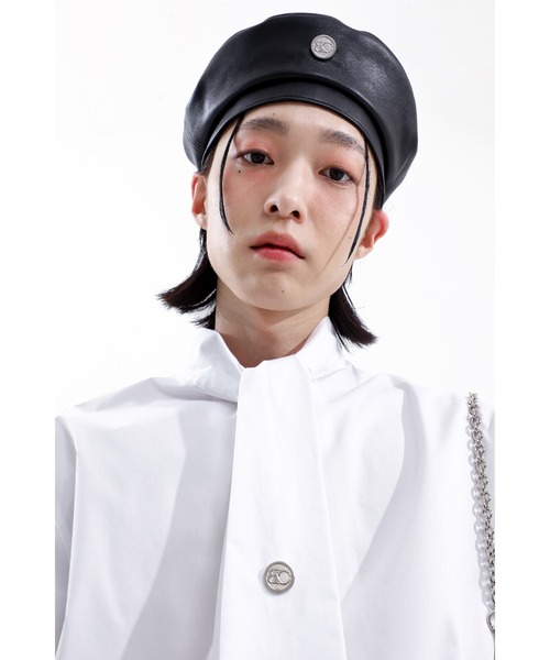 BASIC COTTON（ベーシックコットン）の「韓国ブランド BASIC COTTON ベーシックコットン TIE HALF SHIRT ネクタイシャツ 半袖シャツ タイ シャツ ボウタイ襟 白シャツ 黒シャツ 韓国ファッション（シャツ/ブラウス・メンズ・ホワイト/ブラック・ONE SIZE）」の11枚目の写真