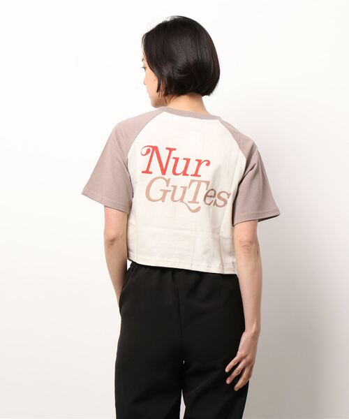 nemne store(ネンネストア)の「ラグラン切替アソートTシャツ(Tシャツ/カットソー・レディース・ブラック/ネイビー/グレー/ピンク・フリー)」の18枚目の写真