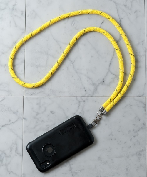 NEW GENTLEMAN(ニュージェントルマン)の「アウトバック ストラップ/モバイル ストラップ(ユニセックスアイテム/全機種対応)(スマホグッズ・メンズ・ブラック/パープル/グレー/レッド/サックスブルー/イエロー/オレンジ/ブラックミックス/ローズ/レッド系その他・FREE)」の7枚目の写真