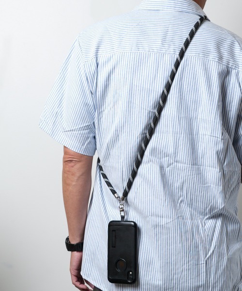 NEW GENTLEMAN(ニュージェントルマン)の「アウトバック ストラップ/モバイル ストラップ(ユニセックスアイテム/全機種対応)(スマホグッズ・メンズ・ブラック/パープル/グレー/レッド/サックスブルー/イエロー/オレンジ/ブラックミックス/ローズ/レッド系その他・FREE)」の14枚目の写真